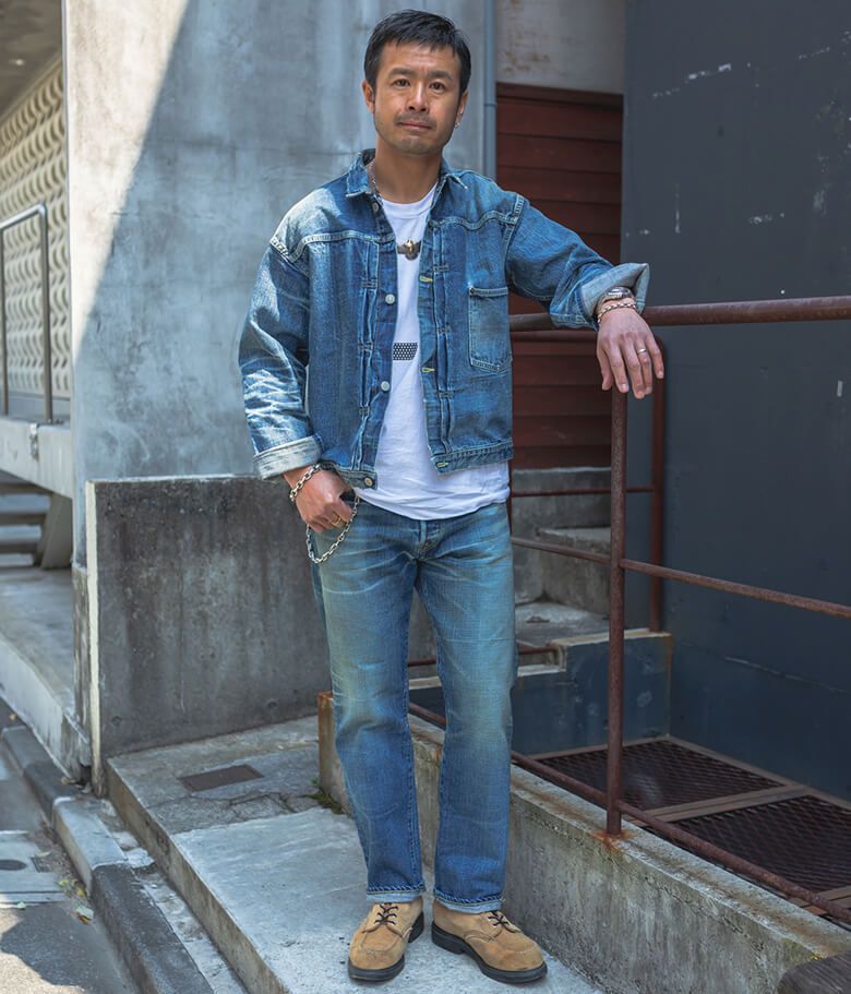“Taisen” Denim Jacket (INDIGO) 『F.Yutaka × Marbles』 - 46