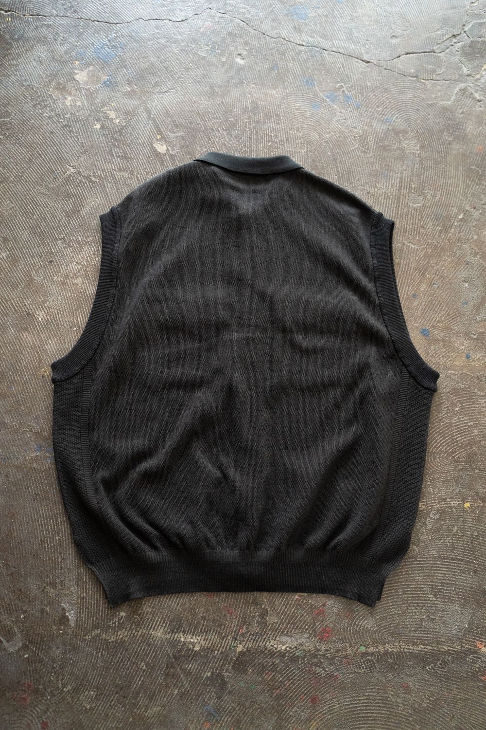 【26SS】Haoto collar Vest(BLACK)