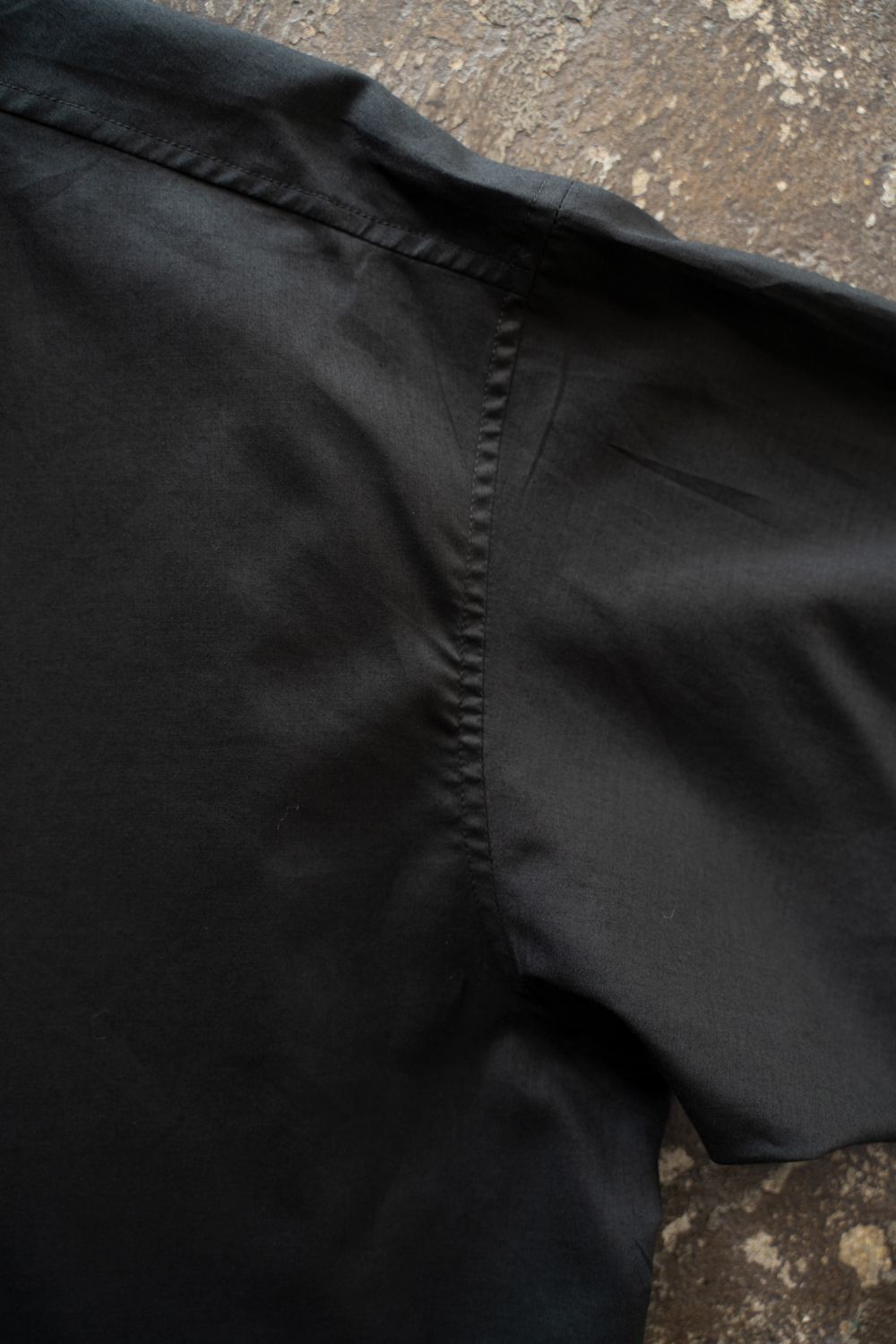 【ラスト1点】【25AW】Air Lawn L/S Shirt/エアーローンロングスリーブシャツ(BLACK)