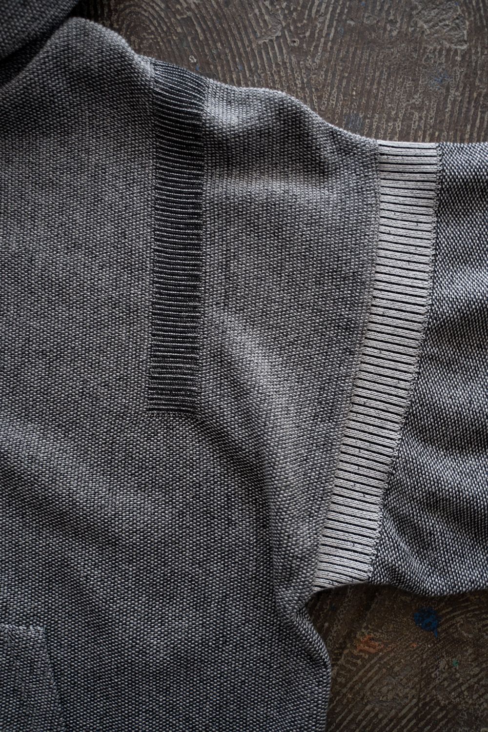 【26SS】Senshun Zip Hoodie(MIX GRAY)