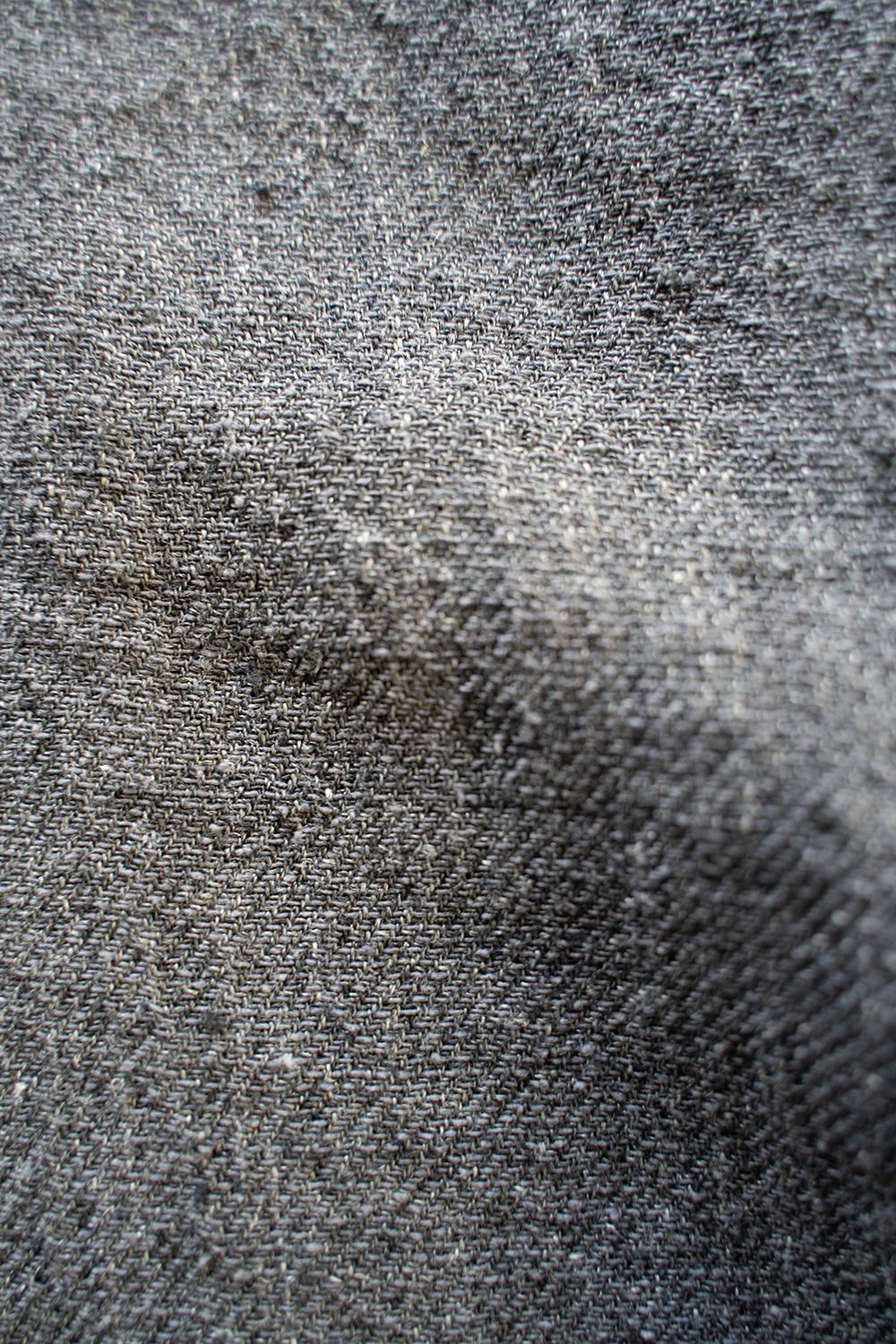 【ラスト1点】【23SS】リネン×シルクシャツブルゾン(SLATE GRAY)