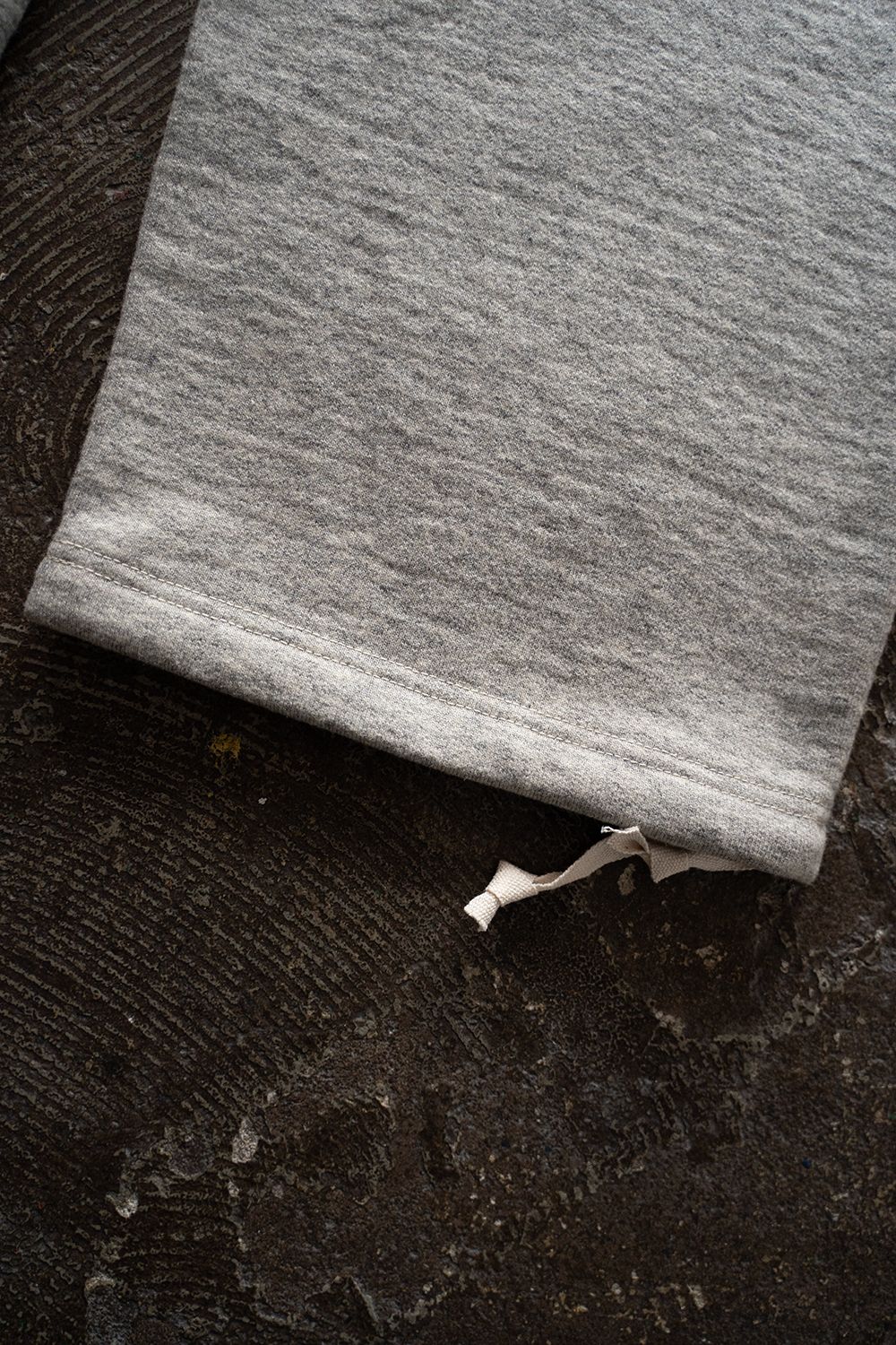 【ラスト1点】wool french terry truck pants/ウールフレンチテリートラックパンツ(LIGHT GRAY)