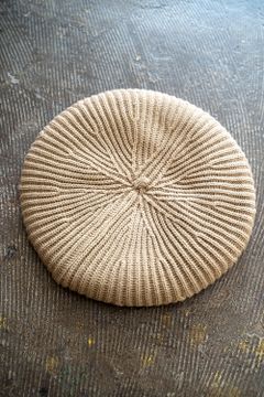 【ラスト1点】【21AW】Yukitsuri Beret(BEIGE)