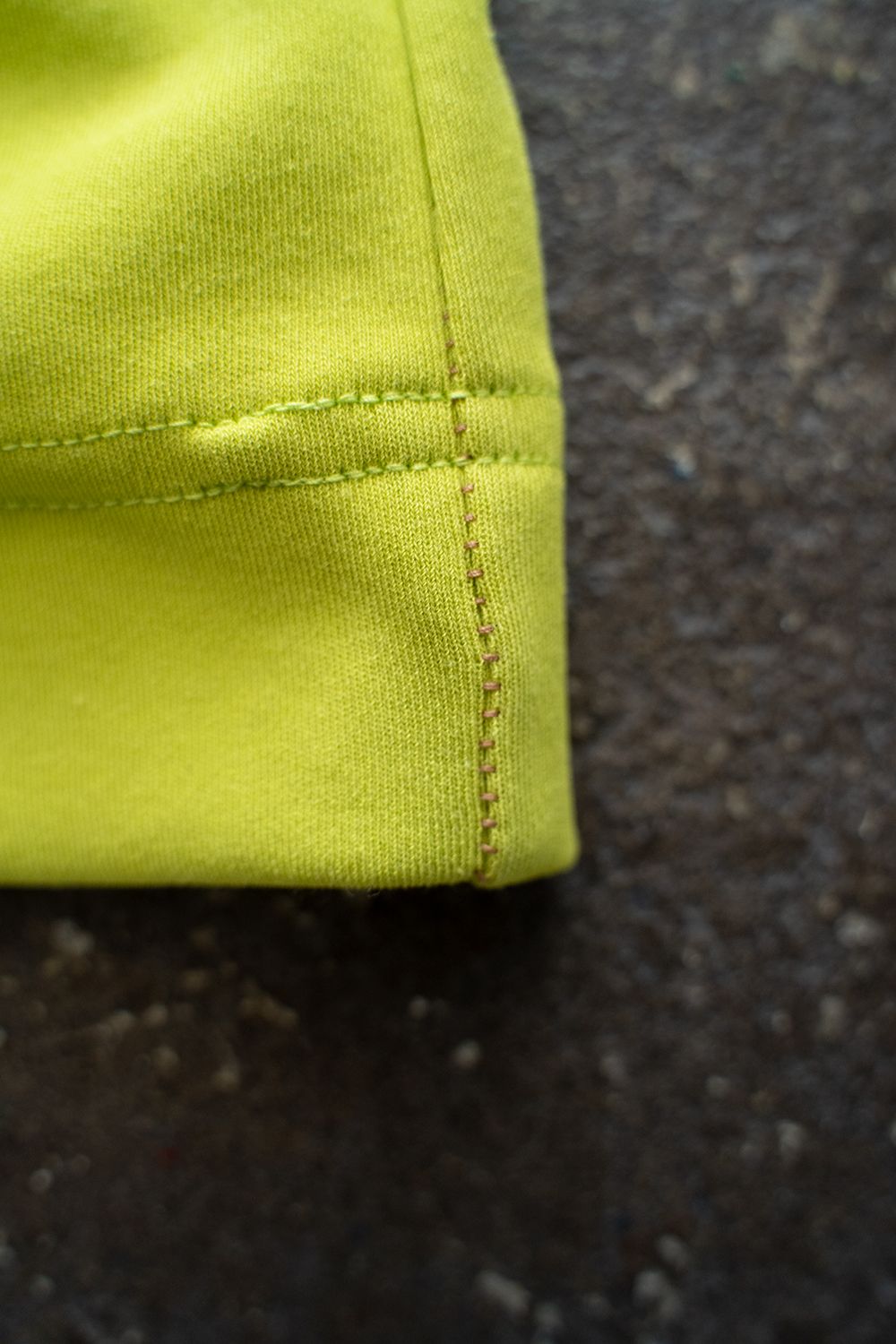 【ラスト1点】強撚コットンスムースTシャツ(YELLOW)