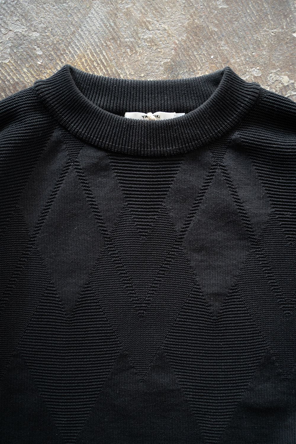 YASHIKI - 【ラスト1点】【25SS】Seika Knit(BLACK) | Salty