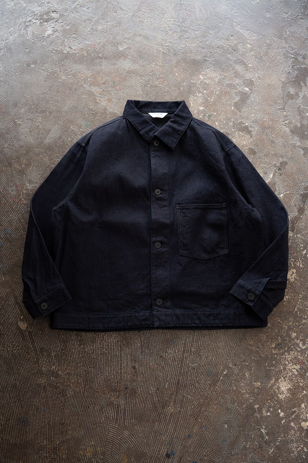 【26AW】12ozデニムブルゾン(DARK NAVY)