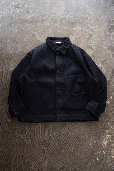 【26AW】12ozデニムブルゾン(DARK NAVY)