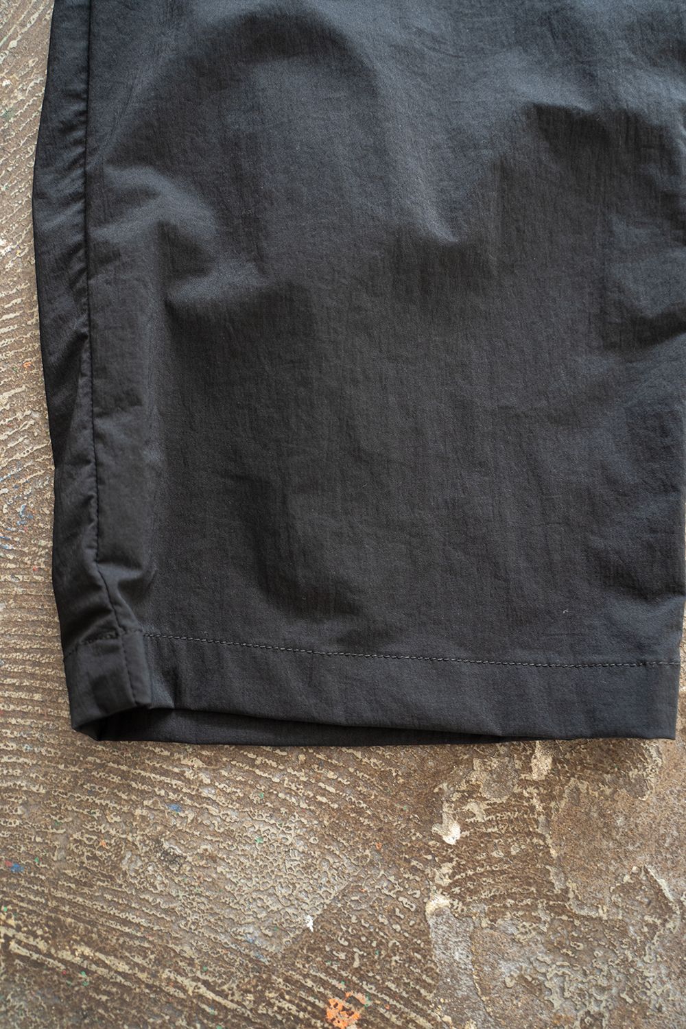【ラスト1点】【23SS】タスランナイロンパッチポケットイージーパンツ(BLACK)