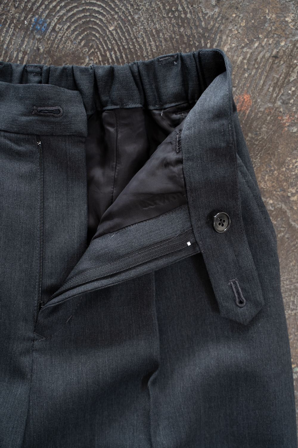 【26AW】Fluid Flare Pants/フルーイドフレアパンツ(GRAY)
