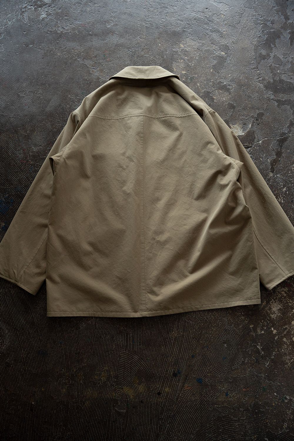 【ラスト1点】【26AW】Cotton Twill Half Coat(BEIGE)
