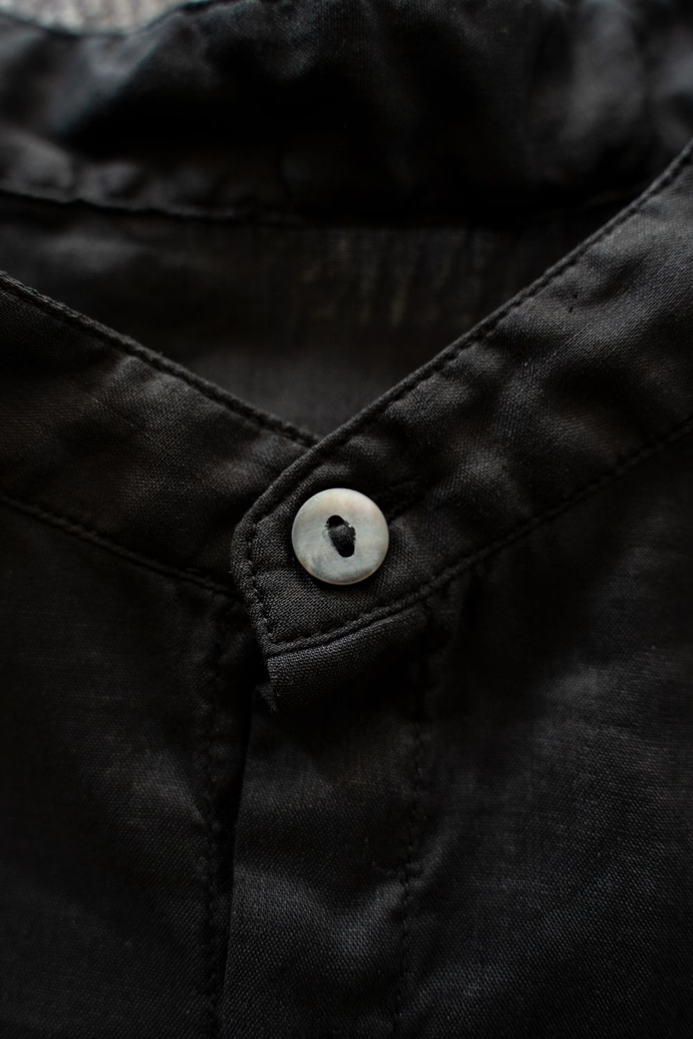 ラミーシルクシャツ(黒)