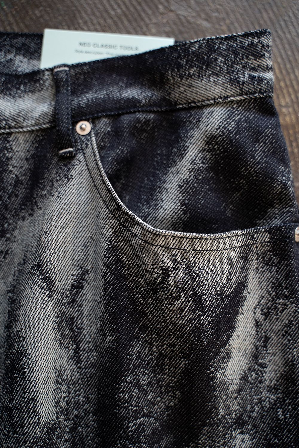 【ラスト1点】【23AW】バギーストレートデニムパンツ(JQ DENIM)
