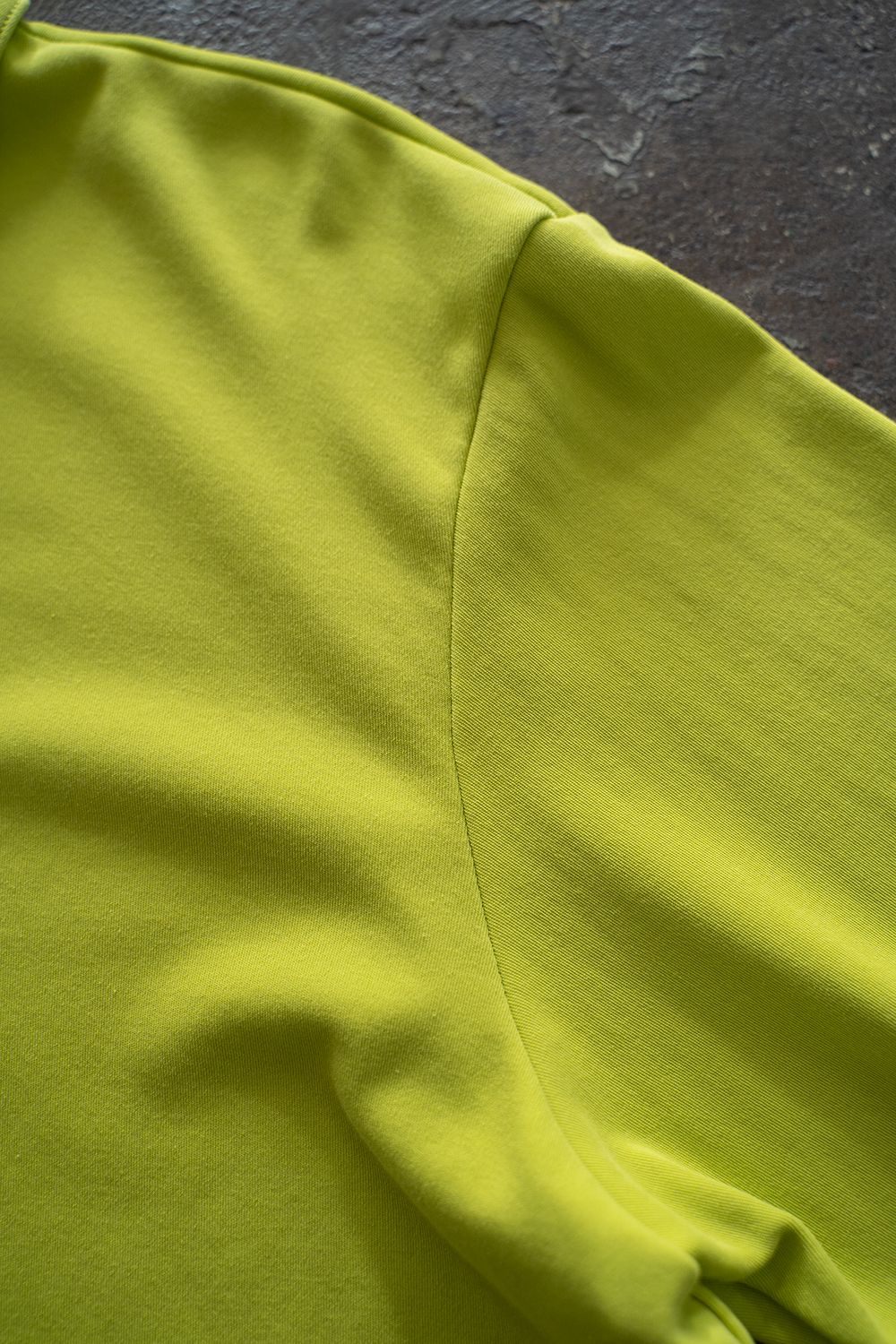 【ラスト1点】強撚コットンスムースシャツ(YELLOW)