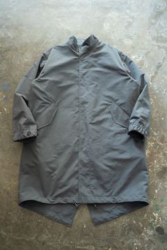 【ラスト1点】【24SS】ライナー脱着スタンドカラーコート(BLUE CHARCOAL)