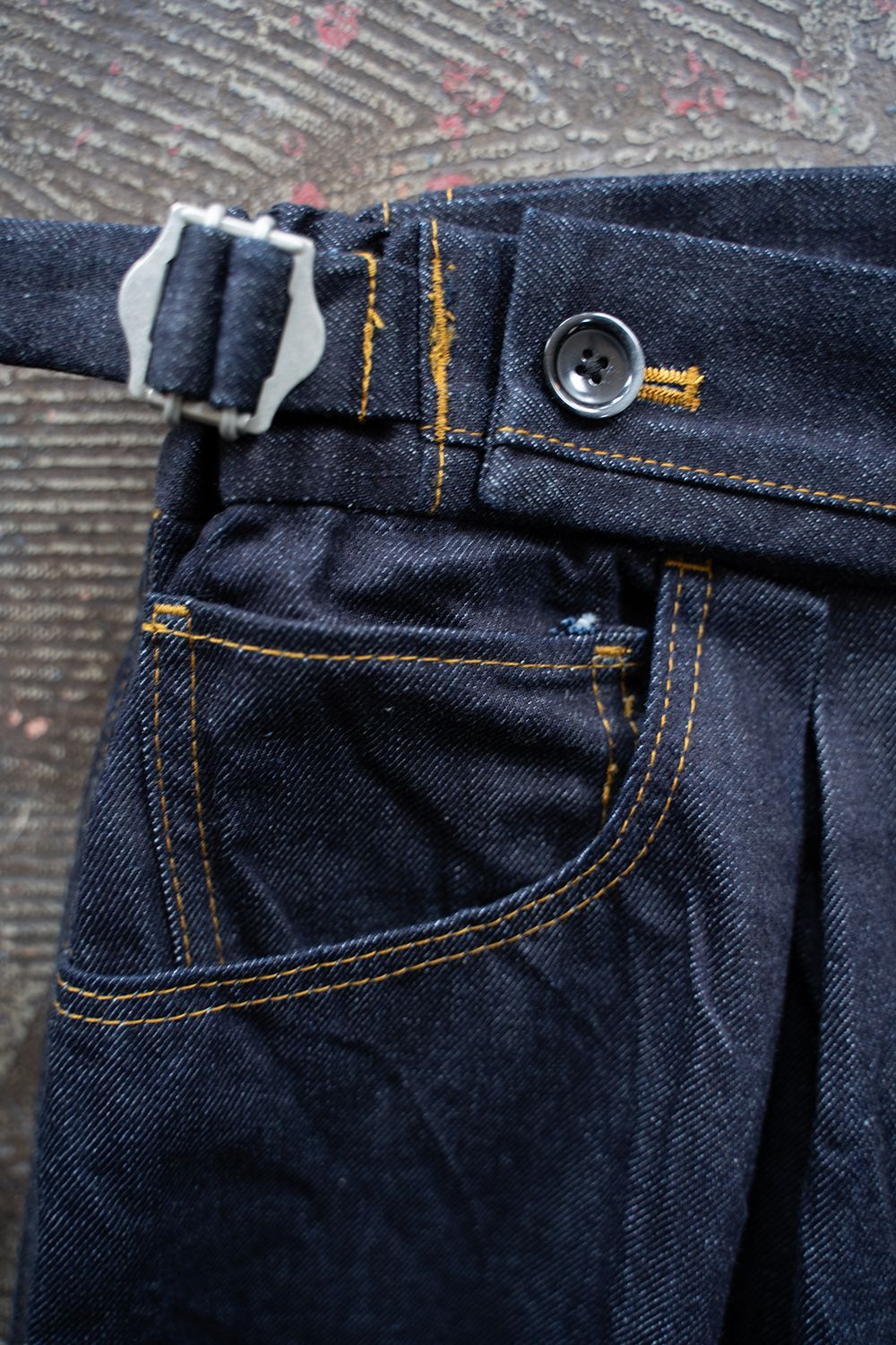 【ラスト1点】【24SS】2-Tack Denim Pants/2タックデニムパンツ(INDIGO BLUE)