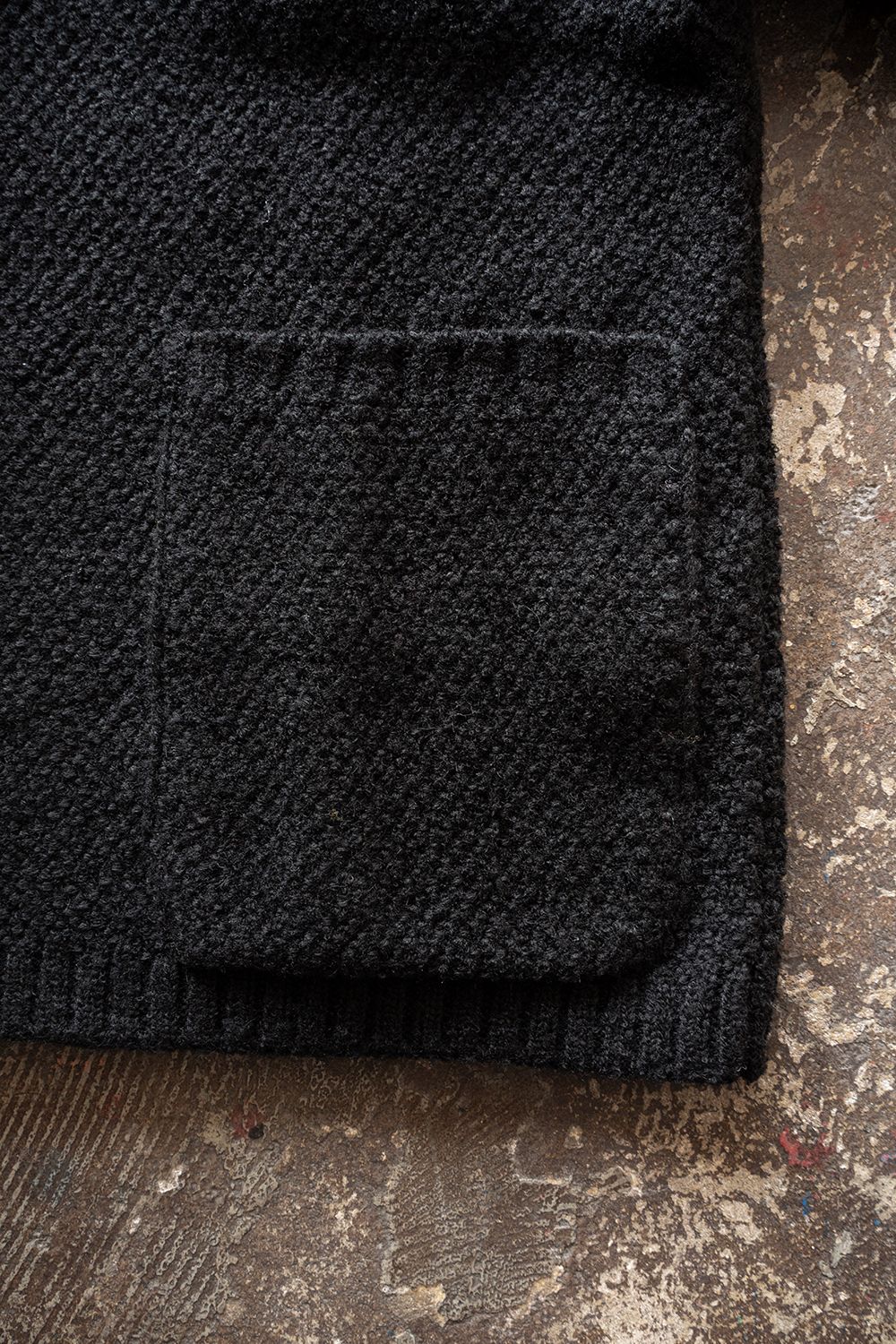 【26AW】5Gニットブルゾン(BLACK)