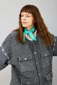 【25AW】Shinsetsu Knit Jacket(MIX GRAY)