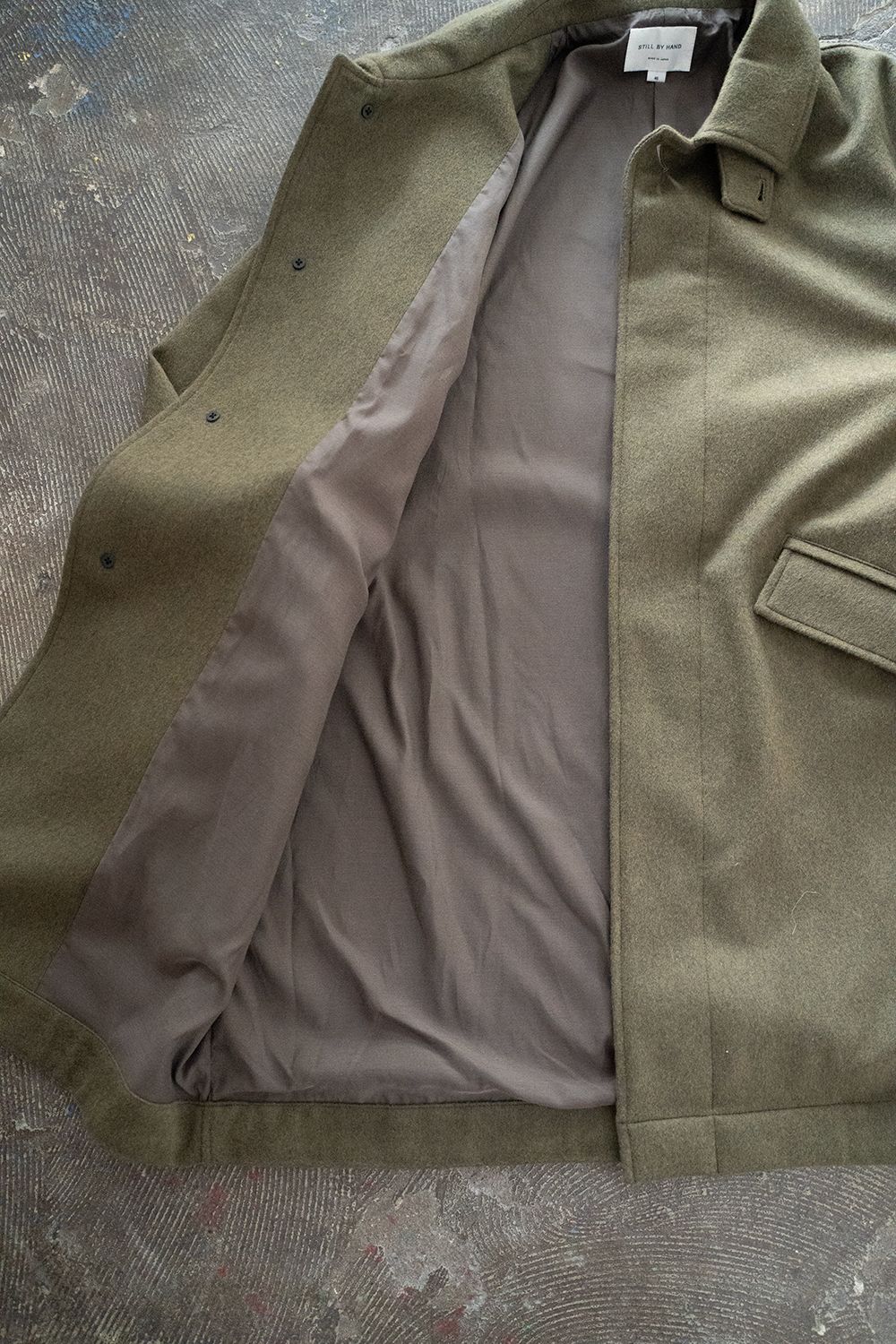 STILL BY HAND - 【ラスト1点】【22AW】ラムウールローデン STILL BY HAND - 【ラスト1点】【22AW】ラムウールローデン
