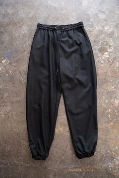 【ラスト1点】【23AW】Light Melton Track Pants/ライトメルトントラックパンツ(BLACK)
