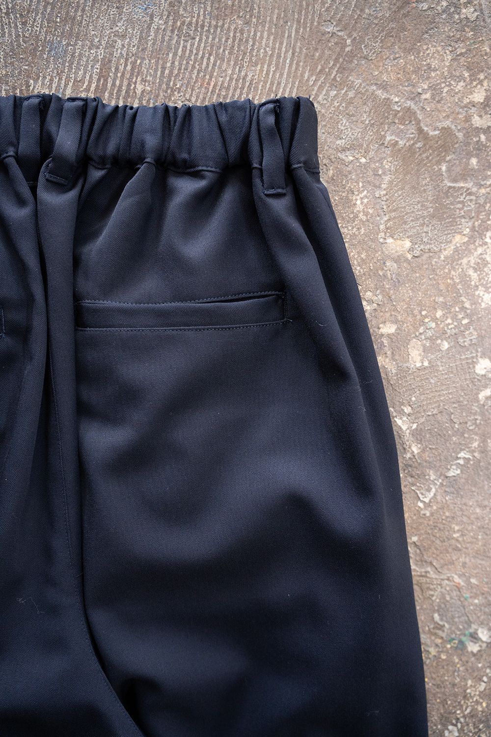 【ラスト1点】【26SS】2Tuck Wide Easy Pants/2タックワイドイージーパンツ(NAVY)