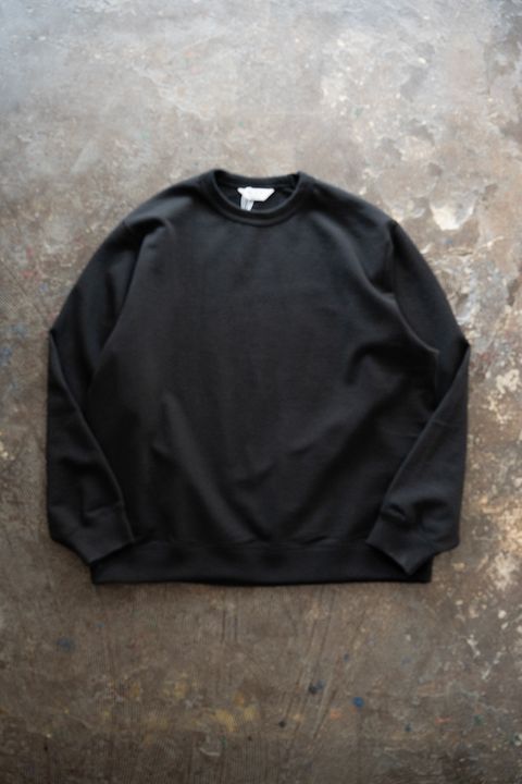 【26SS】プルオーバースウェット(INK BLACK)