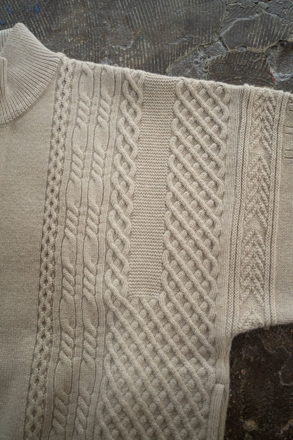 【ラスト1点】【23AW】Kobo Drivers Knit(OATMEAL)