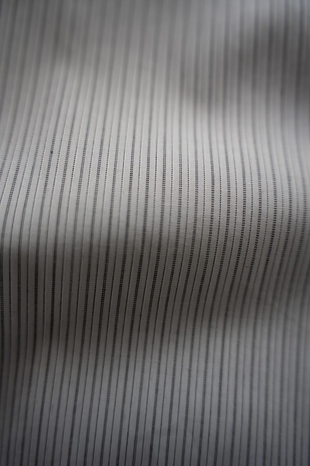 【26AW】ブロードレギュラーカラーシャツ(WHITE STRIPE)
