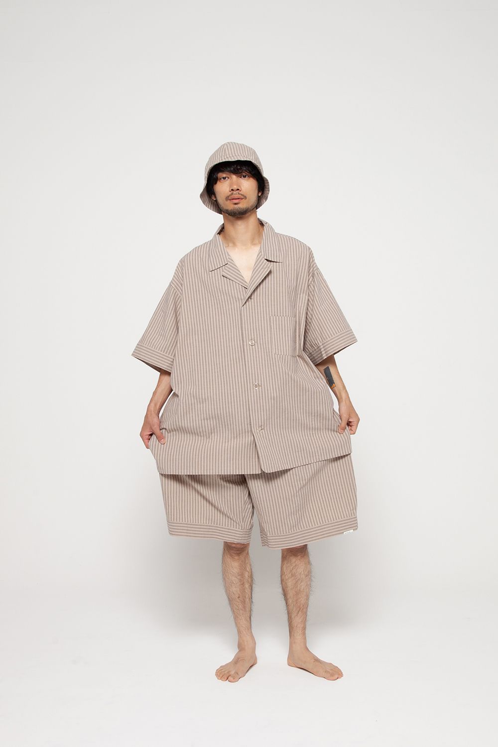 トップス NOWHAW 24ss summer jambo pajama STRIPE SUMMER JUMBO