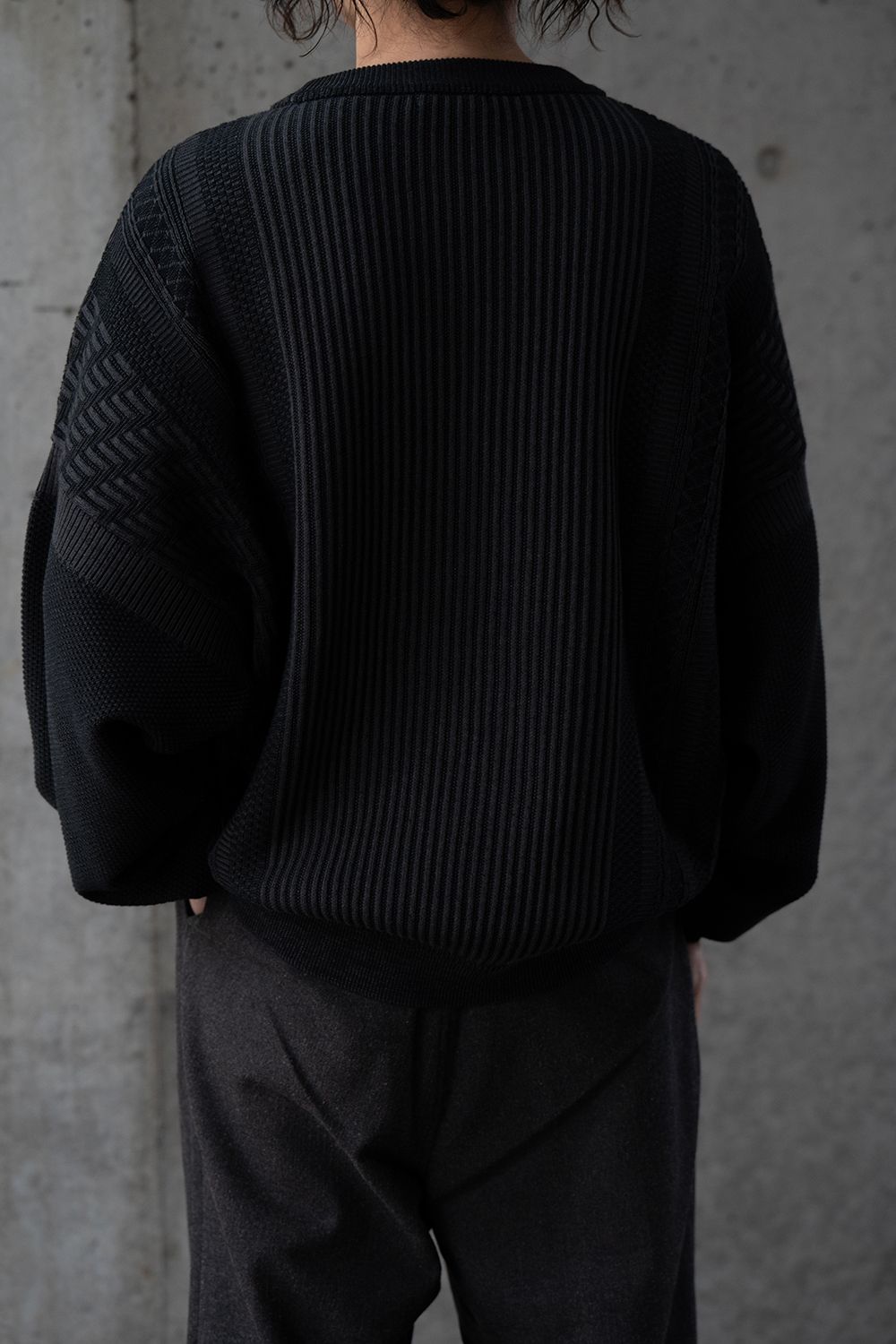 【26SS】Yukishiro Knit(BLACK)