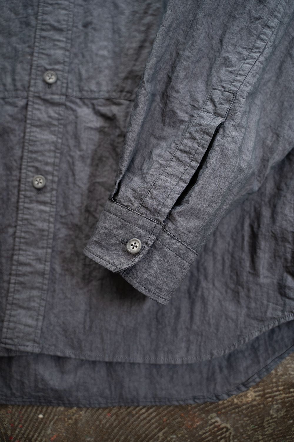 【ラスト1点】【23AW】Big Pocket GD Shirt(BLUE)