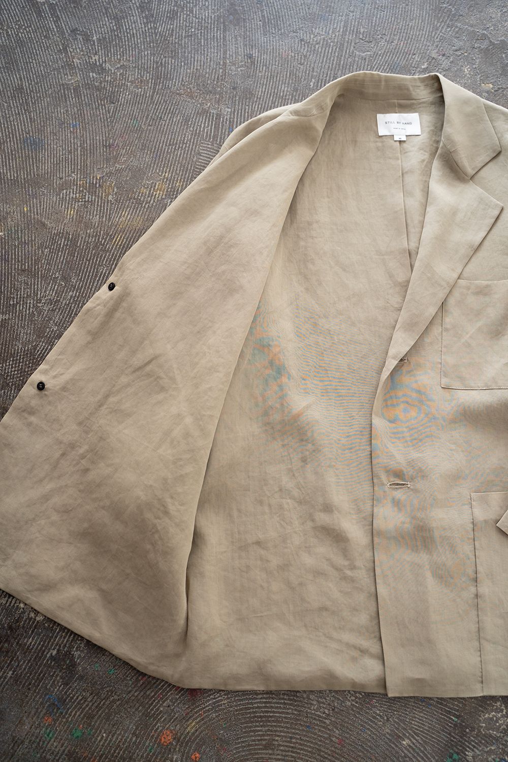 【26SS】ローン地無双3Bジャケット(KHAKI BEIGE)