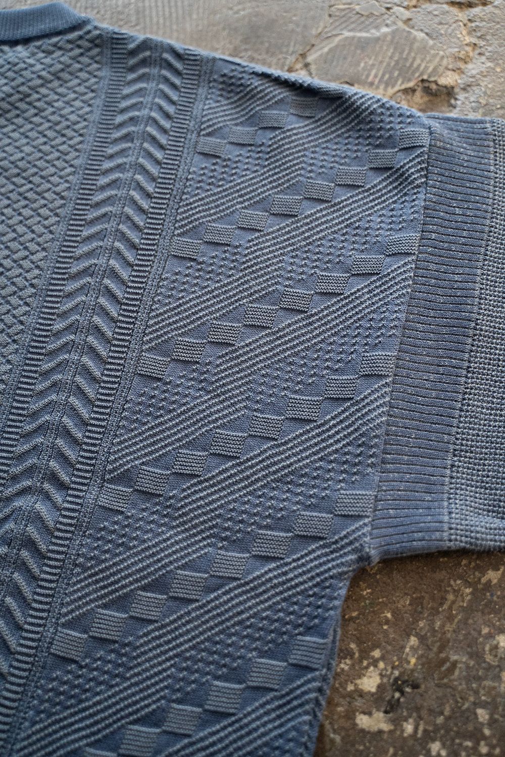 【ラスト1点】Sakurakage Knit(SMOKY BLUE)