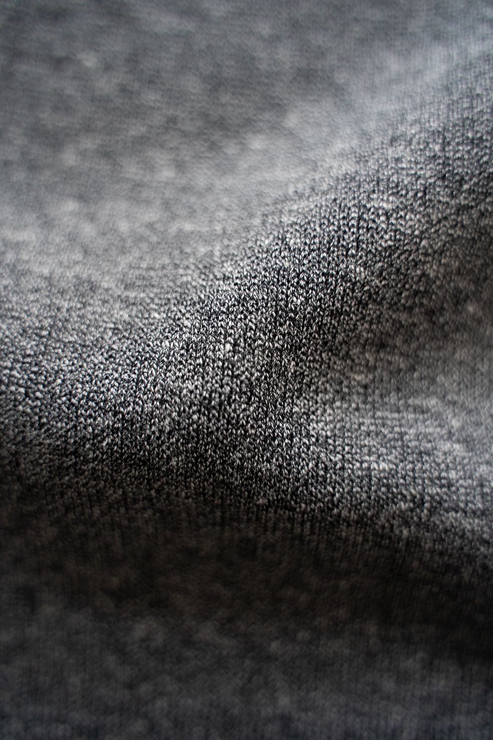 【ラスト1点】【24SS】綿×ポリエステル×リネン12Gニットカーディガン(GRAY)