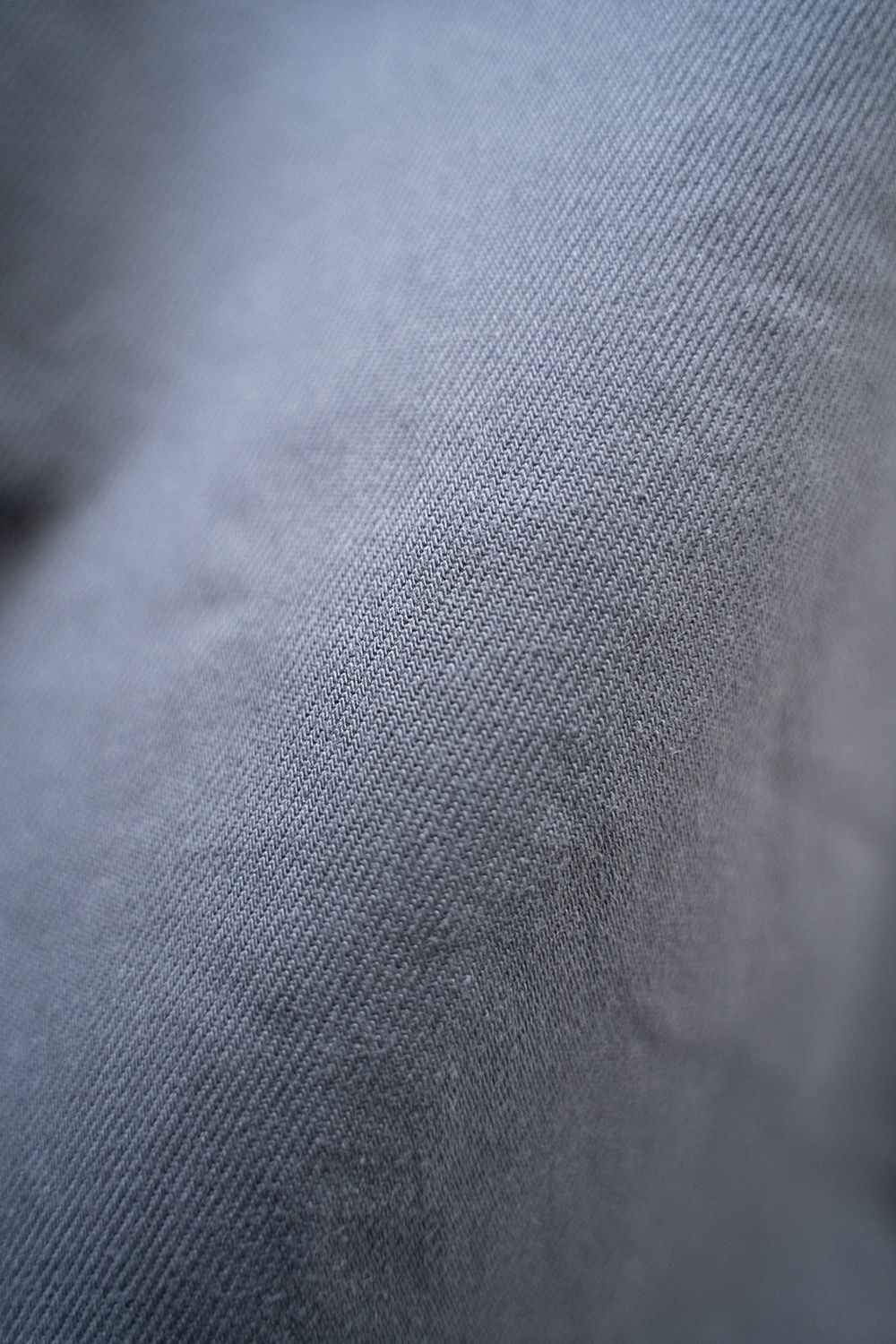 【ラスト1点】【23SS】コットンドリルワイドパンツ(BLUE GRAY)