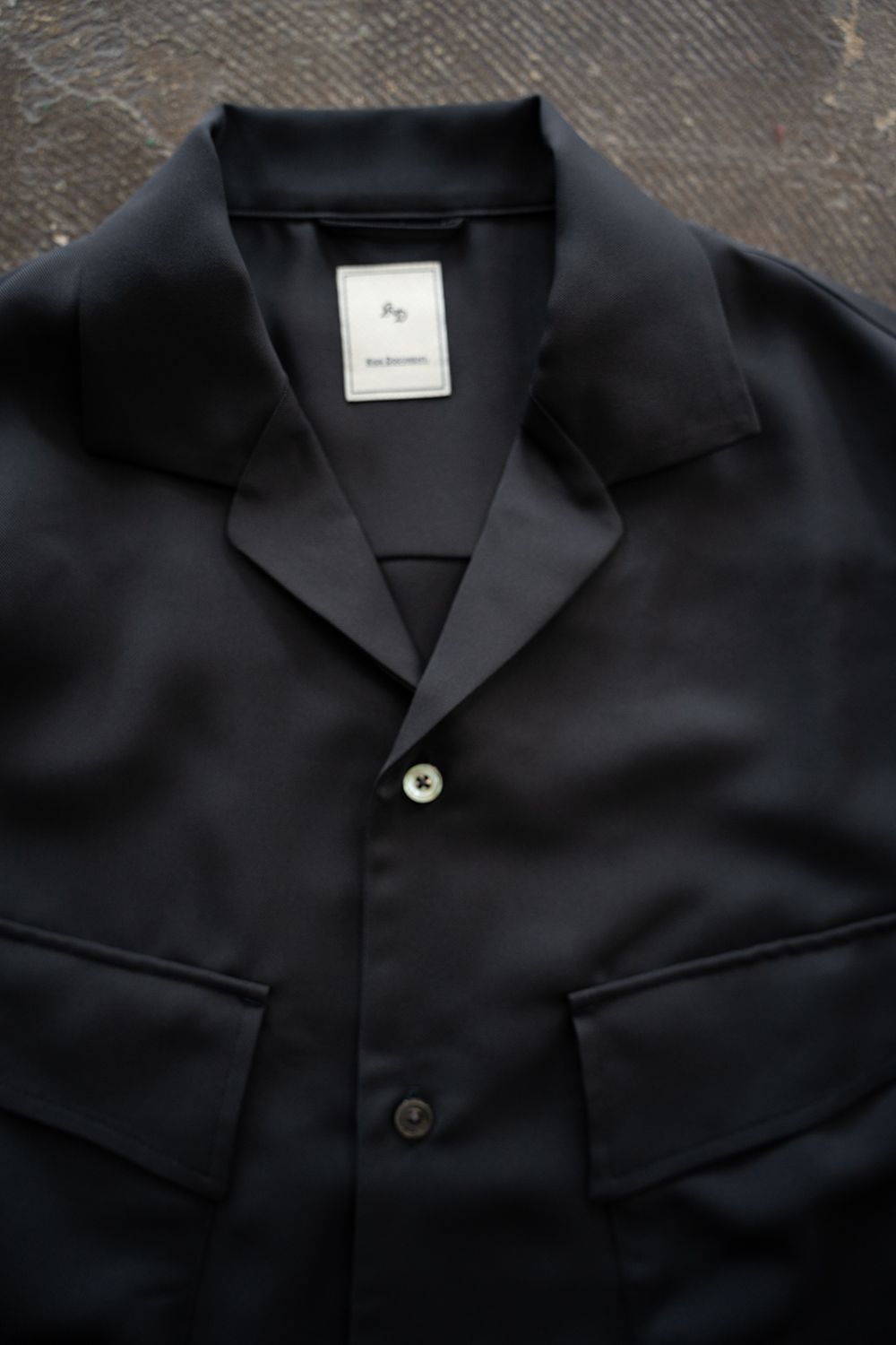 【ラスト1点】【26SS】PE Drape Fatigue Shirt/ポリエステルドレープファティーグシャツ(GRAY)