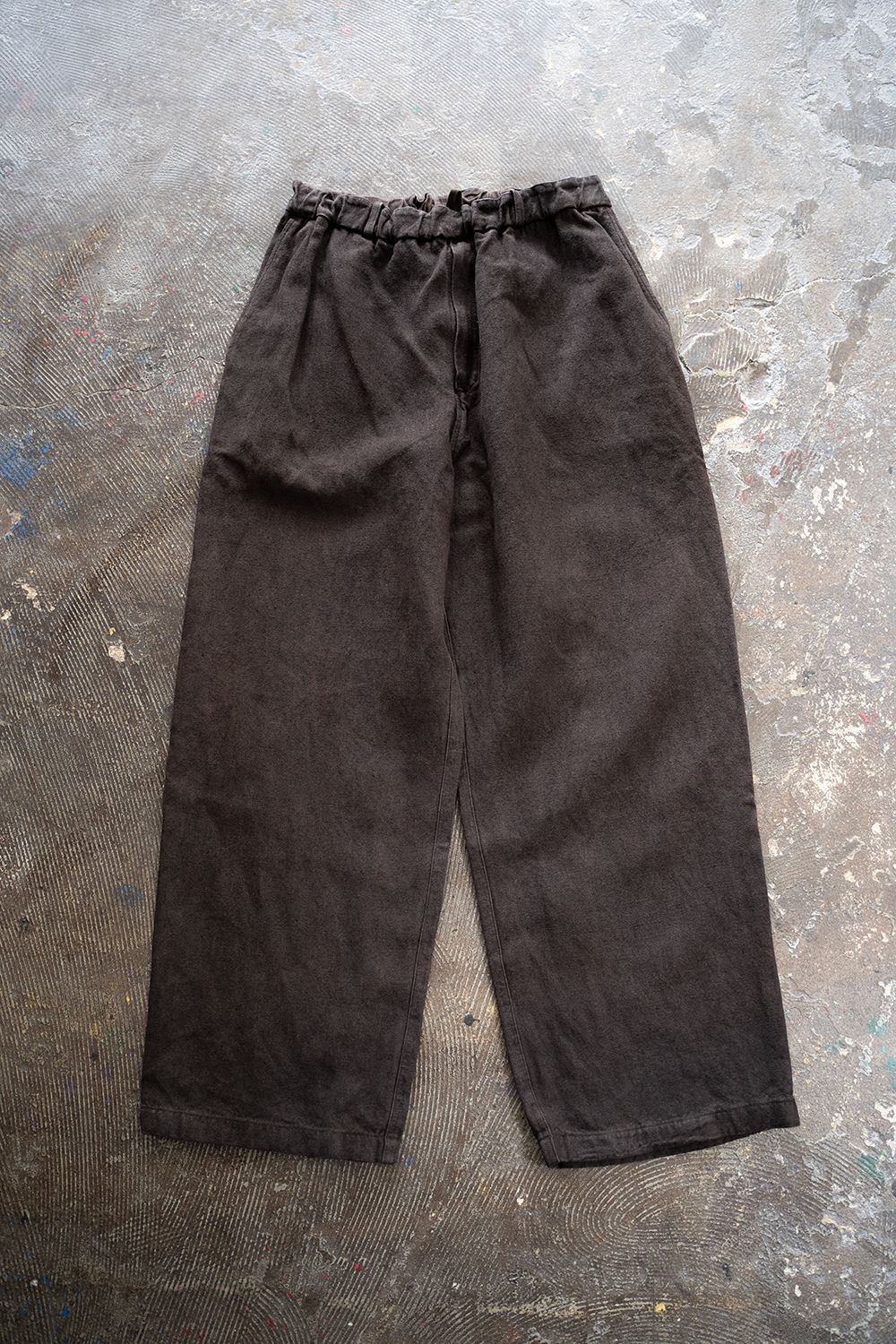 MITTAN / 亜麻苧麻ワイドパンツ MITTAN / 亜麻苧麻ワイドパンツ 炭 PT-92 / unisex – PINT_MN