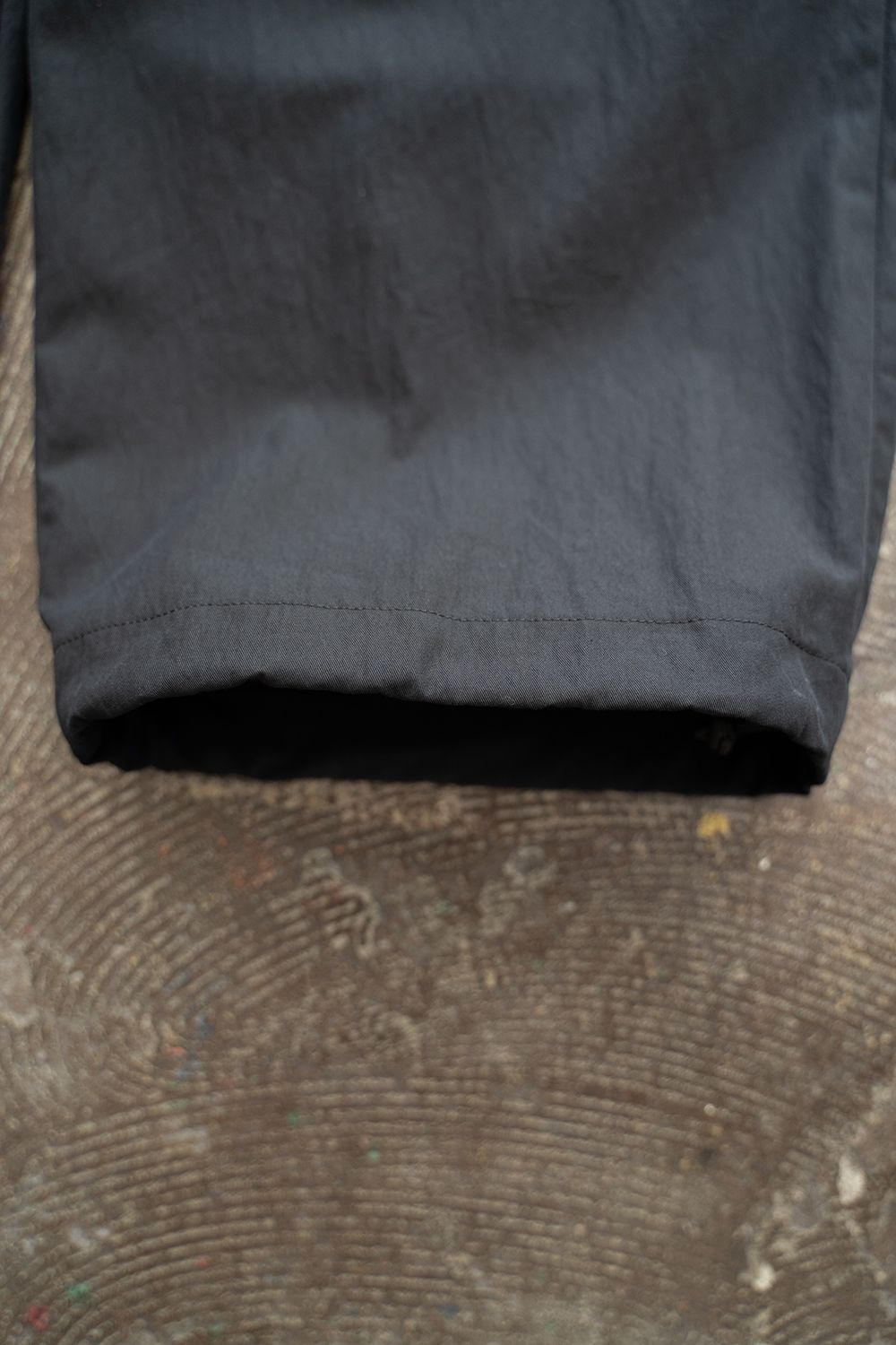 2-Tack Cotton-Nylon Military Pants/2タックコットンナイロンミリタリーパンツ(BLACK)