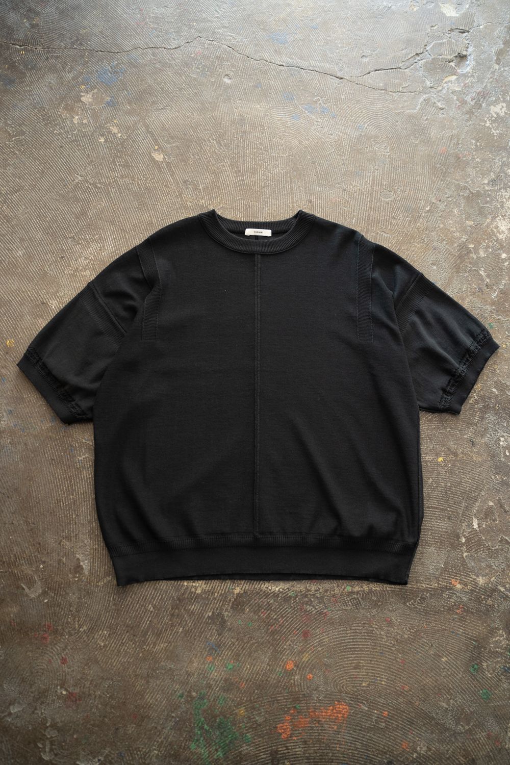 【26SS】Mebuki S/S Knit(BLACK)