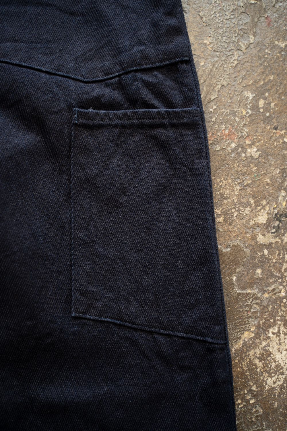 【25AW】12ozデニムワンタックパンツ(DARK NAVY)