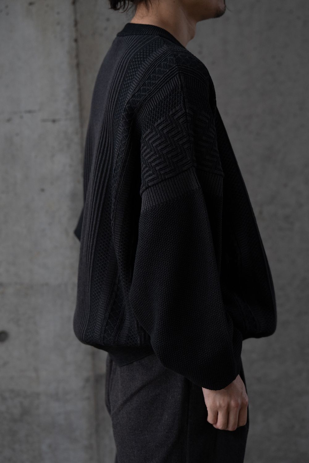 【26SS】Yukishiro Knit(BLACK)