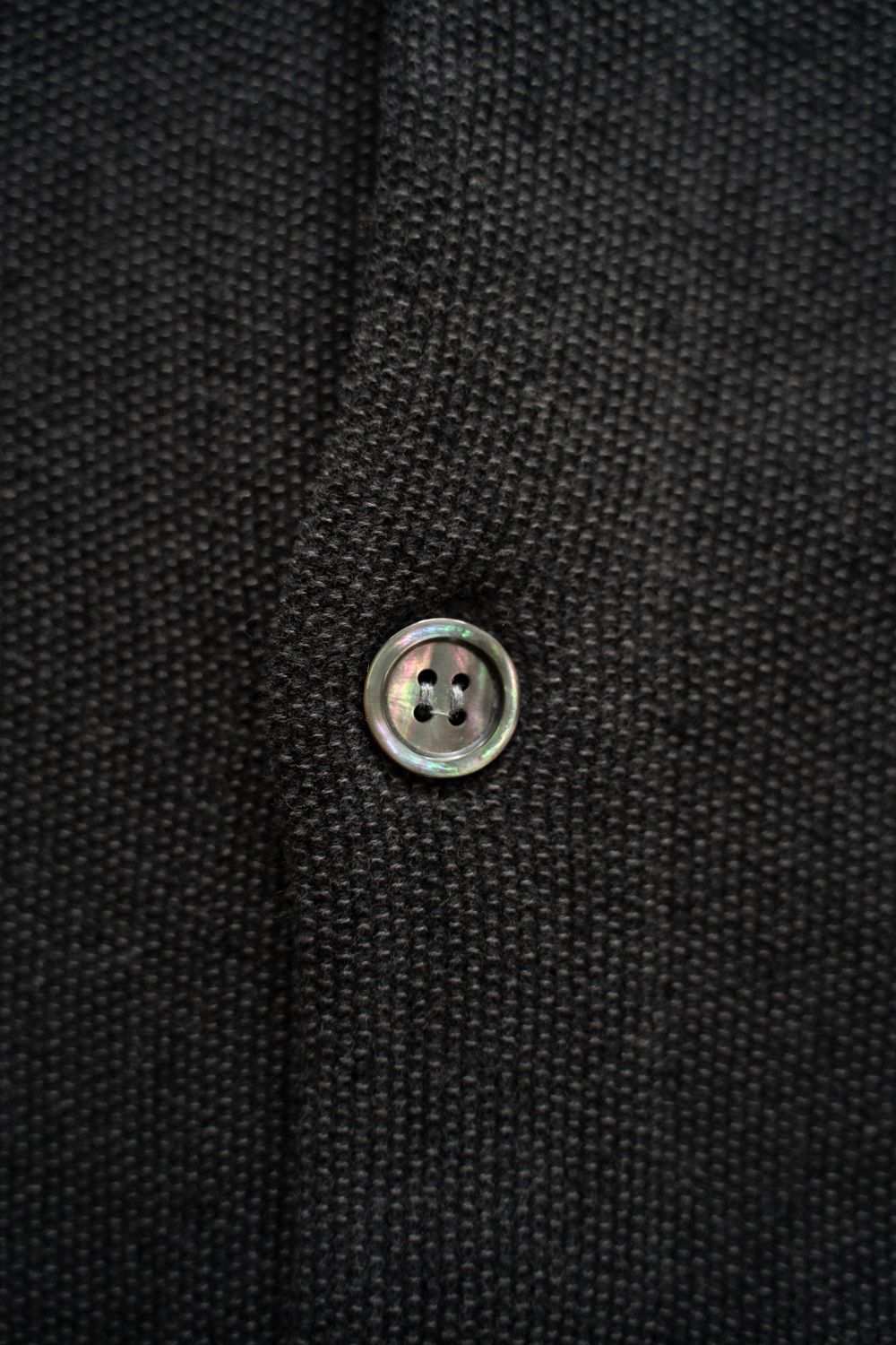 【26SS】Kokuu Collar Cardigan(BLACK)