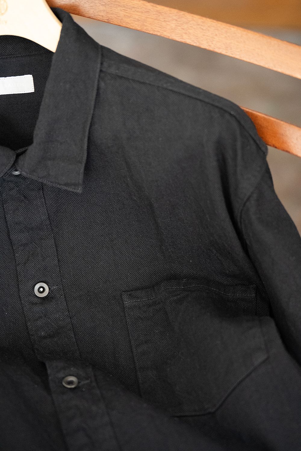 【ラスト1点】【25AW】Black Twill Blouson(BLACK)