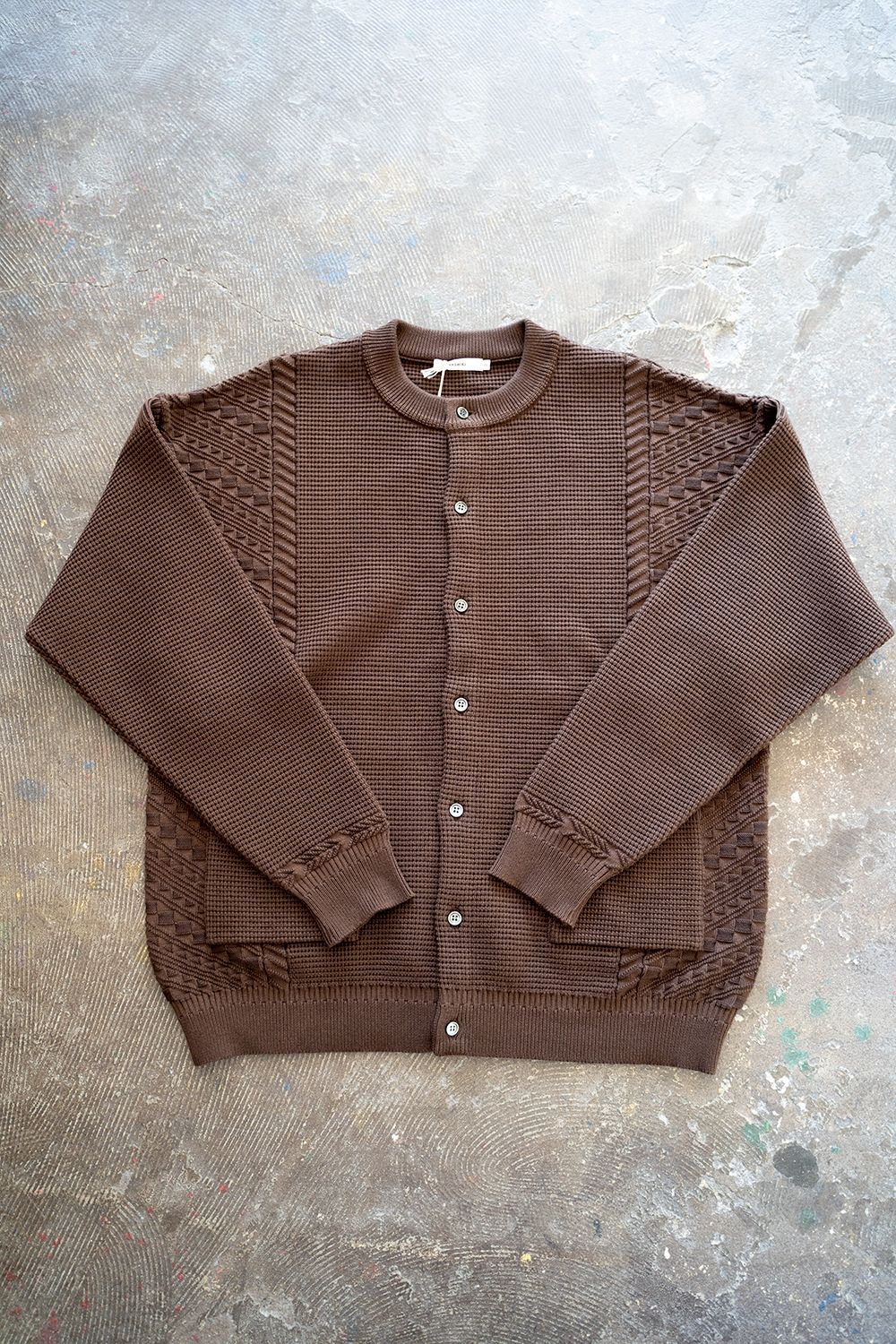 yashiki 21FW Shigure Cardigan ブラウン サイズ3 | www.jarussi.com.br