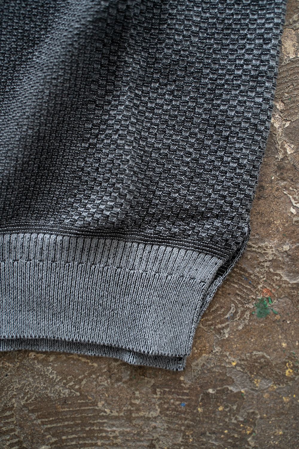 【ラスト1点】【25SS】Umiiro Knit Polo(BLUE)