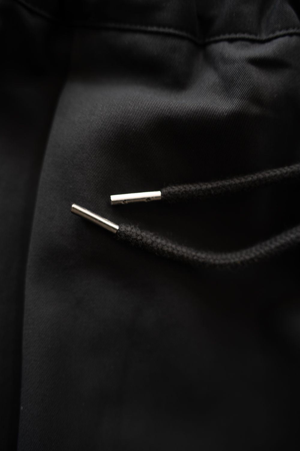【26AW】コットンギャバジンイージーパンツ(INK BLACK)