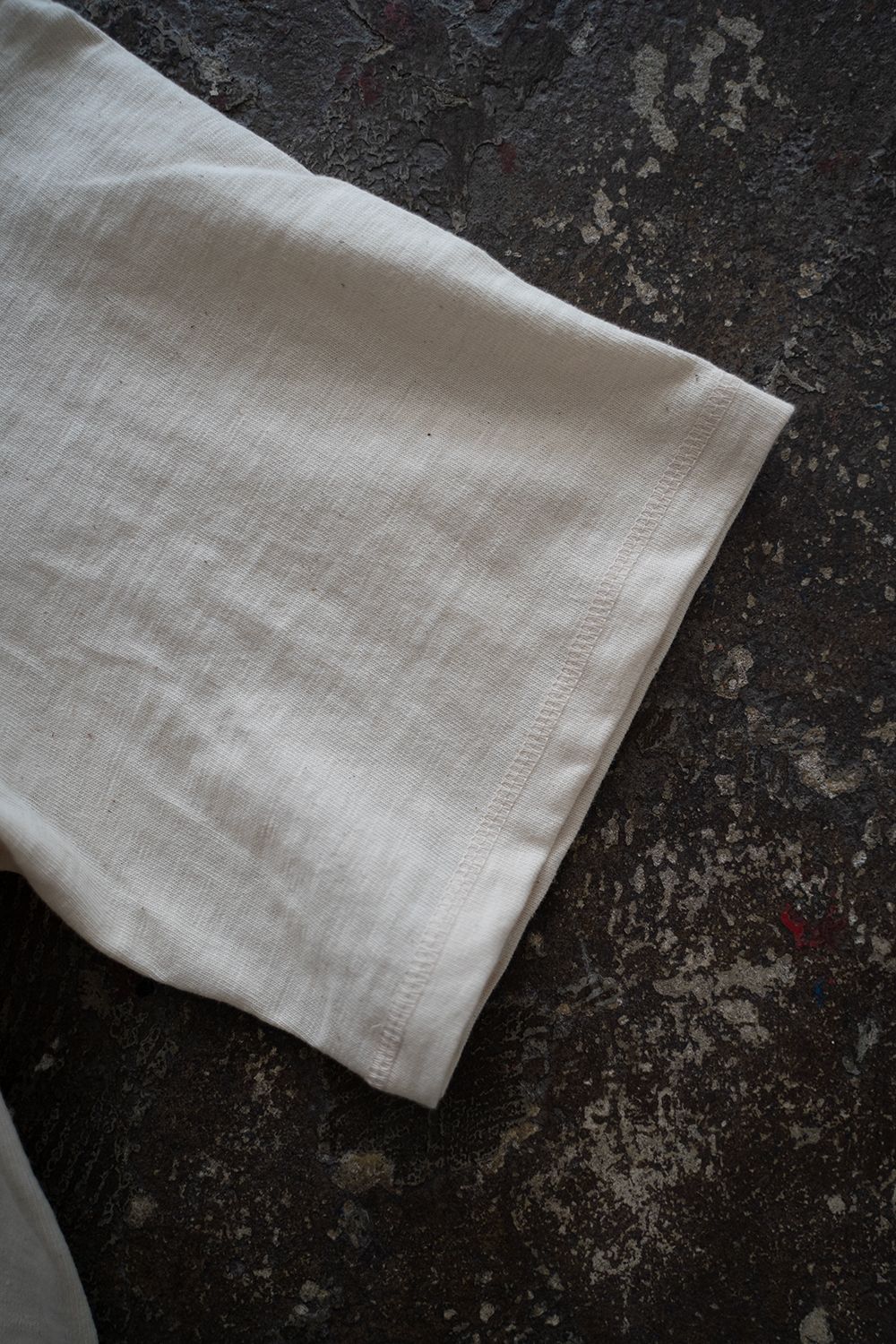 【ラスト1点】【24SS】Vintage Wide Crop P/O/ヴィンテージワイドクロッププルオーバー(ECRU)