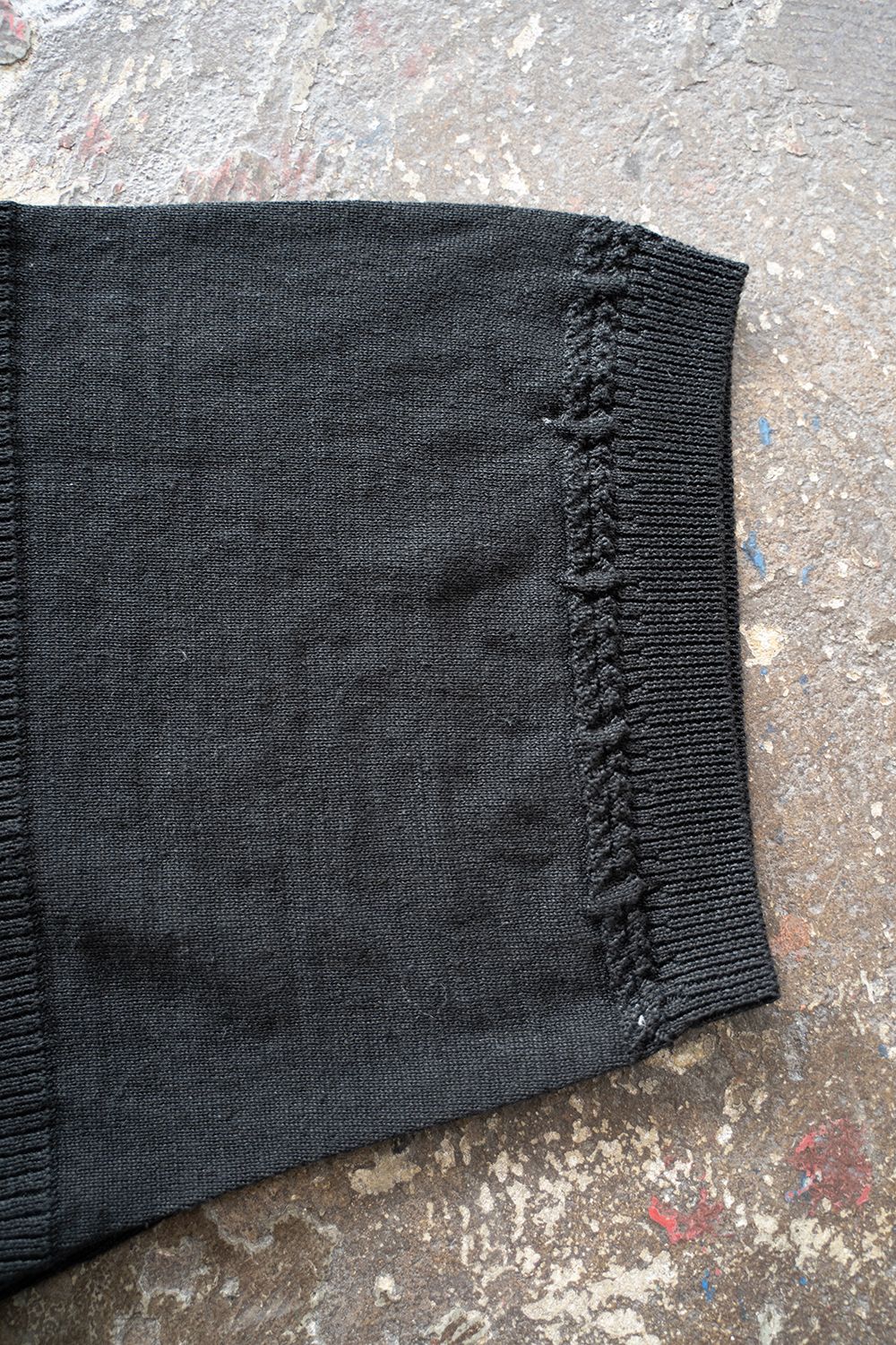 YASHIKI - 【ラスト1点】【24SS】Nomichi Knit(BLACK) | Salty