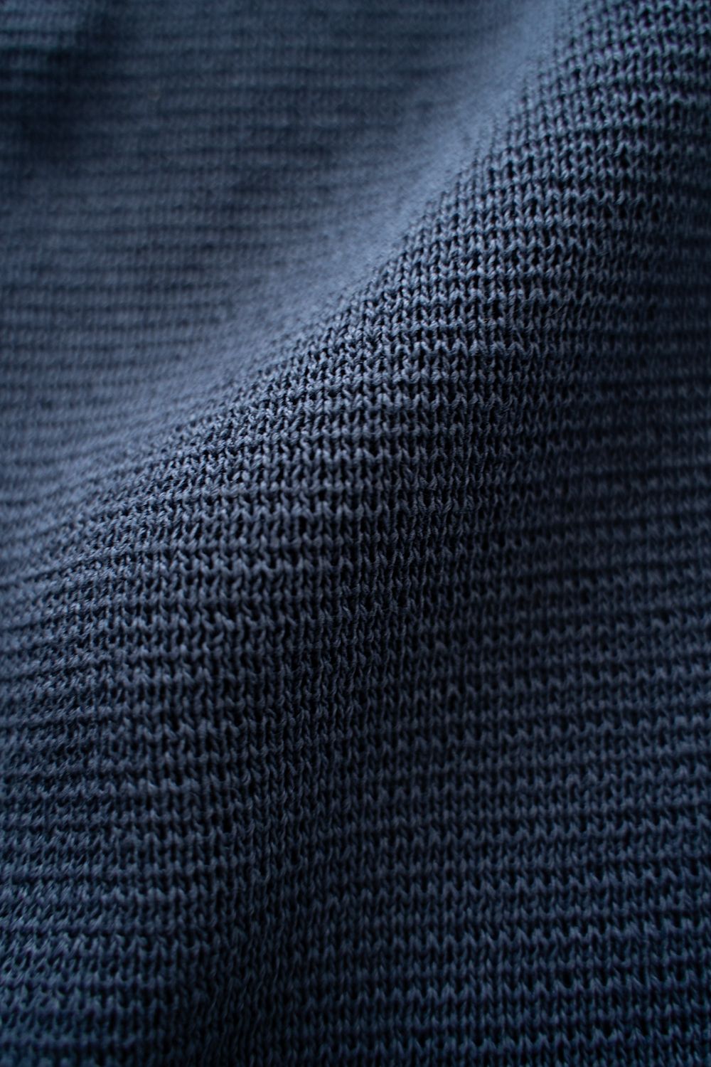 【ラスト1点】【25SS】ポリエステル×和紙ニットジップカーディガン(SLATE BLUE)