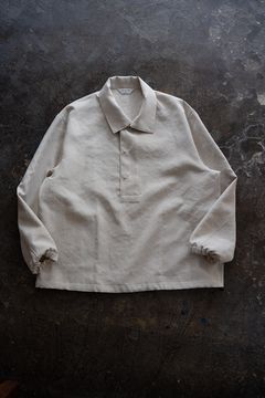 【25AW】撥水ナイロンアノラック(ECRU)