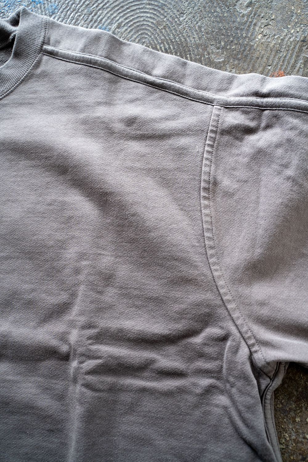 【ラスト1点】【21AW】Seam Binder Sweat Shirt(SMOKE)